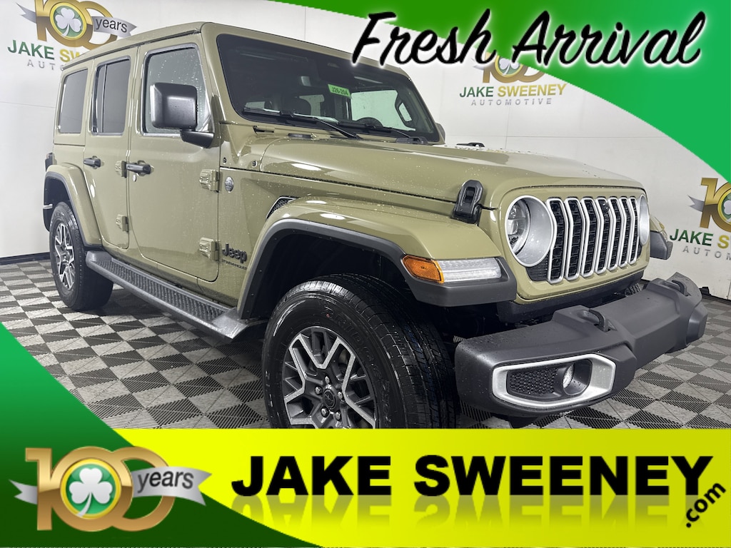 New 2026 Jeep Wrangler 4-DOOR SAHARA Sport Utility