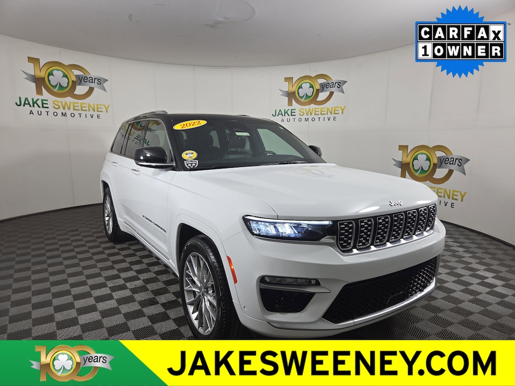 Certified 2022 Jeep Grand Cherokee Summit SUV