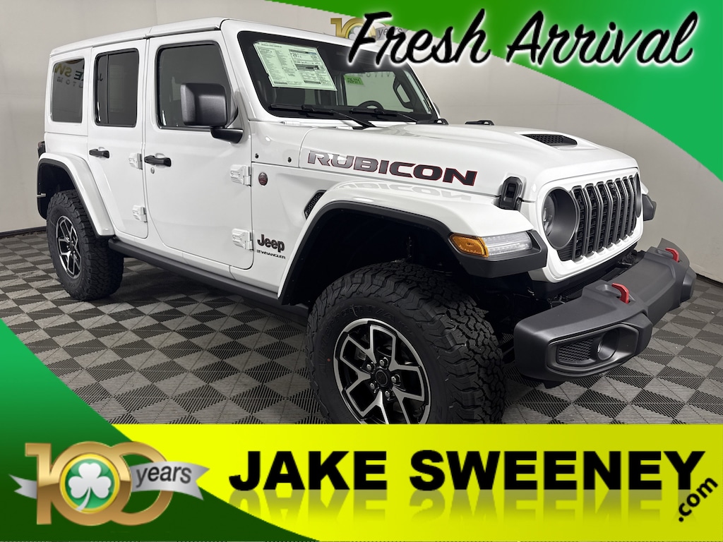 New 2026 Jeep Wrangler 4-DOOR RUBICON Sport Utility
