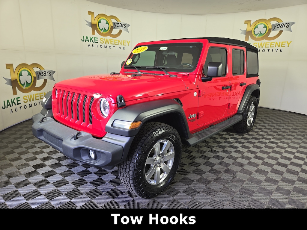 Certified 2019 Jeep Wrangler Unlimited Sport S SUV