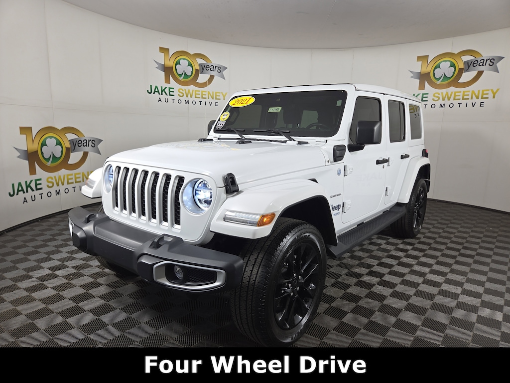 Certified 2021 Jeep Wrangler 4xe Unlimited Sahara SUV