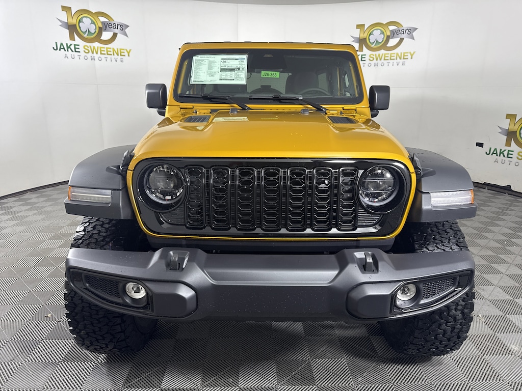 New 2026 Jeep Wrangler 4-DOOR WILLYS Sport Utility