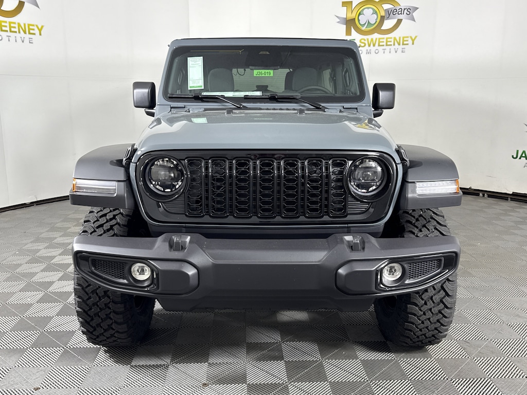New 2026 Jeep Wrangler 4-DOOR WILLYS Sport Utility