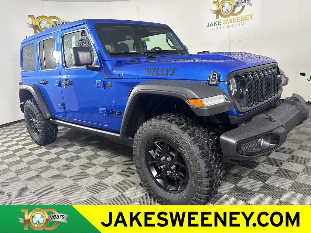 New 2026 Jeep Wrangler 4-DOOR WILLYS Sport Utility