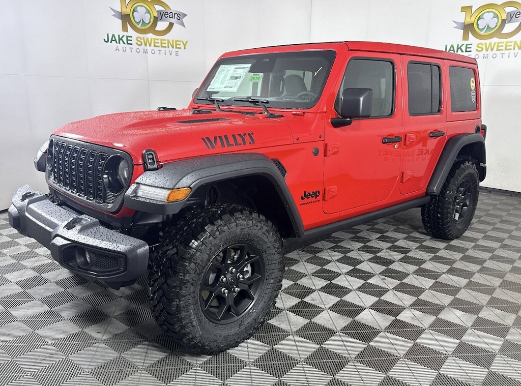 New 2026 Jeep Wrangler 4-DOOR WILLYS Sport Utility