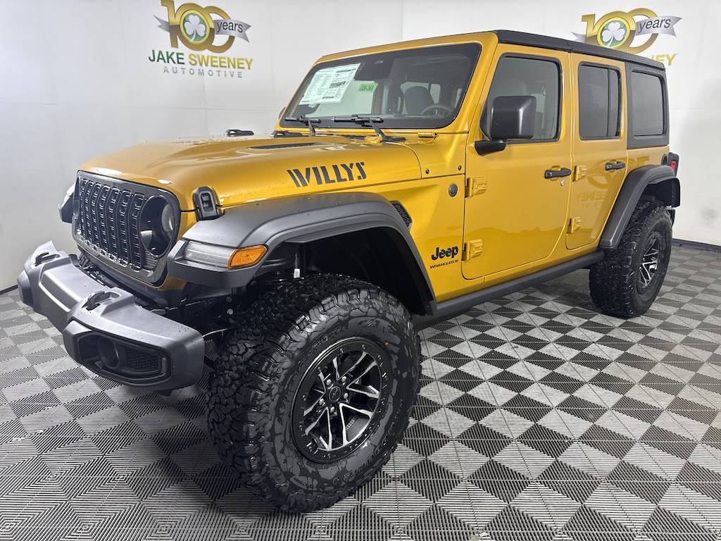New 2026 Jeep Wrangler 4-DOOR WILLYS Sport Utility