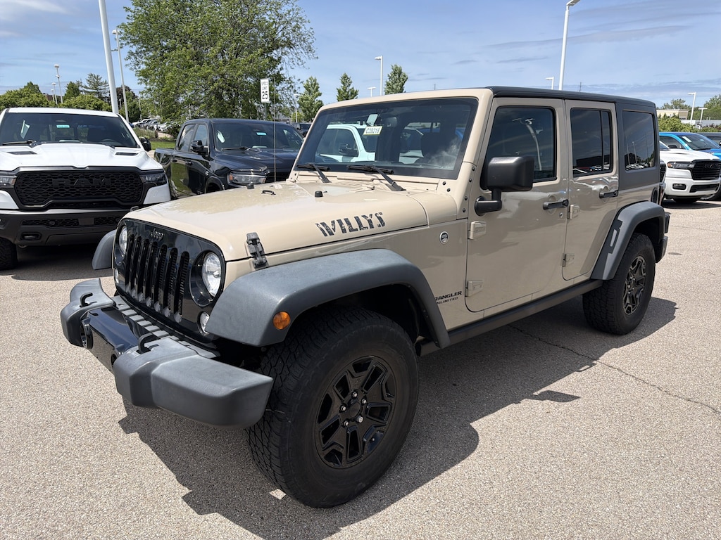 Used 2016 Jeep Wrangler Unlimited Willys Wheeler 4WD SUV