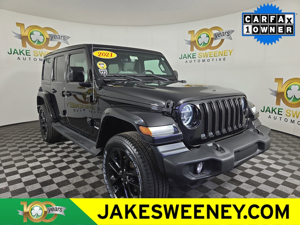 Certified 2021 Jeep Wrangler Unlimited Sahara High Altitude SUV