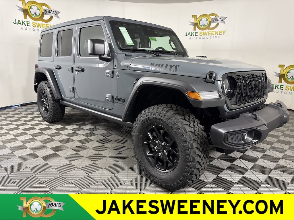 New 2026 Jeep Wrangler 4-DOOR WILLYS Sport Utility