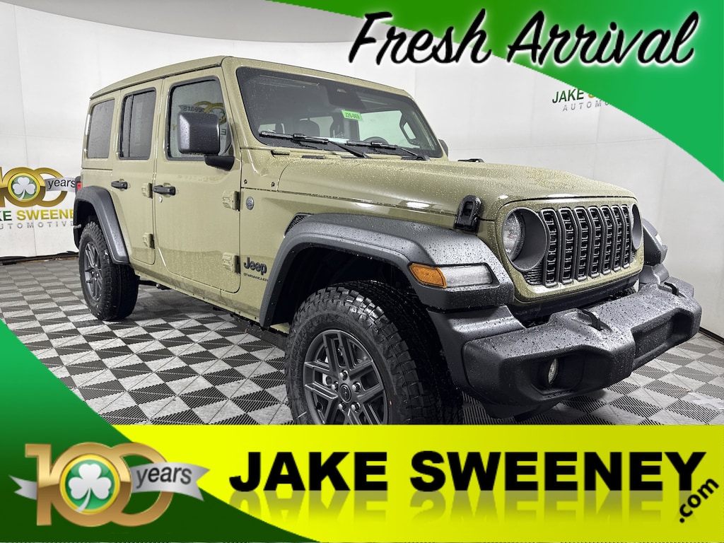 New 2026 Jeep Wrangler 4-DOOR SPORT S Sport Utility