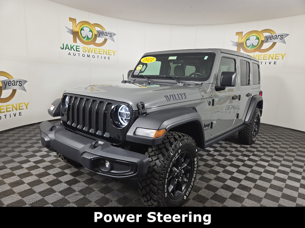 Certified 2021 Jeep Wrangler Unlimited Willys SUV