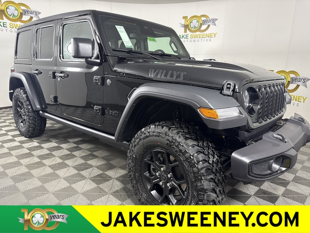 New 2026 Jeep Wrangler 4-DOOR WILLYS Sport Utility