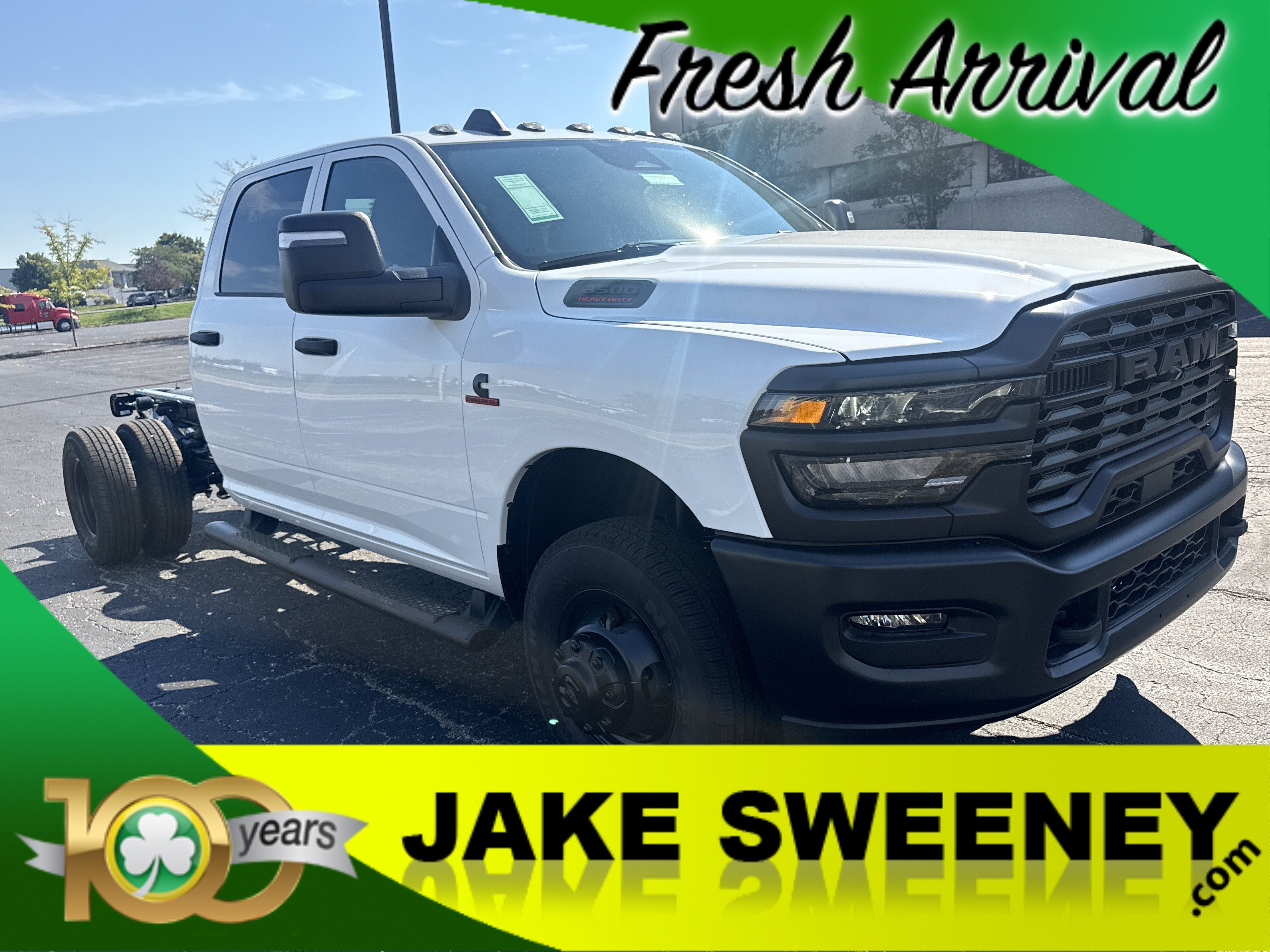 New 2027 Ram 3500 Chassis Cab TRADESMAN CREW 4X4 60' CA Pickup