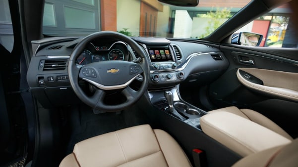 2017 Chevy Impala front seat