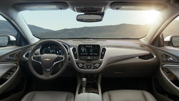 2017 Chevrolet Malibu interior