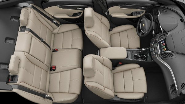 2017 Chevy Impala interior
