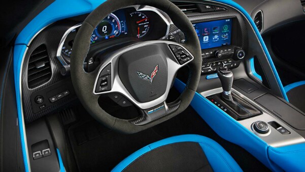 2017 Chevrolet Corvette Grand Sport interior