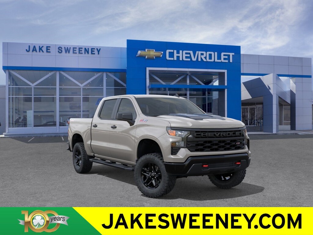 New 2026 Chevrolet Silverado 1500 Custom Trail Boss Truck