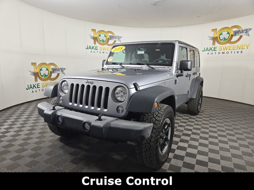 Used 2018 Jeep Wrangler JK Unlimited Sport S 4x4 SUV