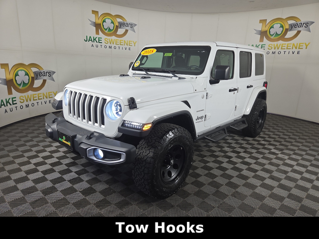 Used 2018 Jeep Wrangler Unlimited Sahara 4x4 SUV