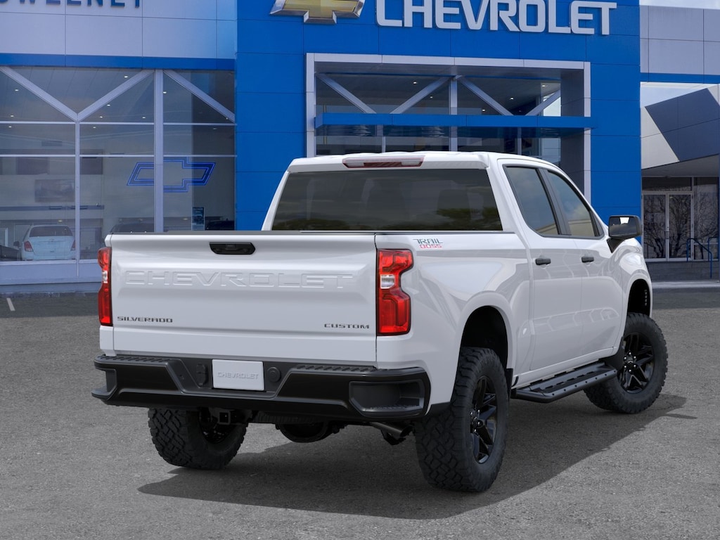 New 2026 Chevrolet Silverado 1500 Custom Trail Boss Truck