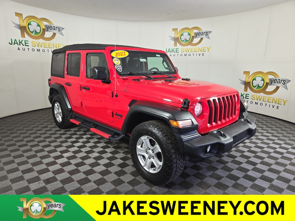 Used 2022 Jeep Wrangler Unlimited Sport S 4x4 SUV