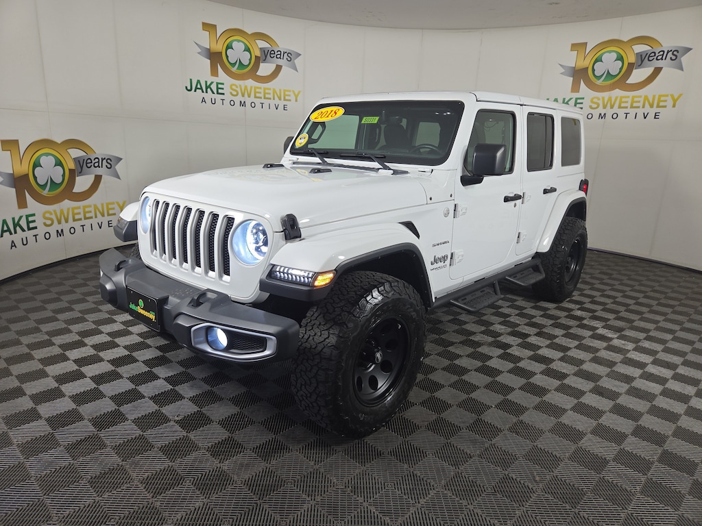 Used 2018 Jeep Wrangler Unlimited Sahara 4x4 SUV