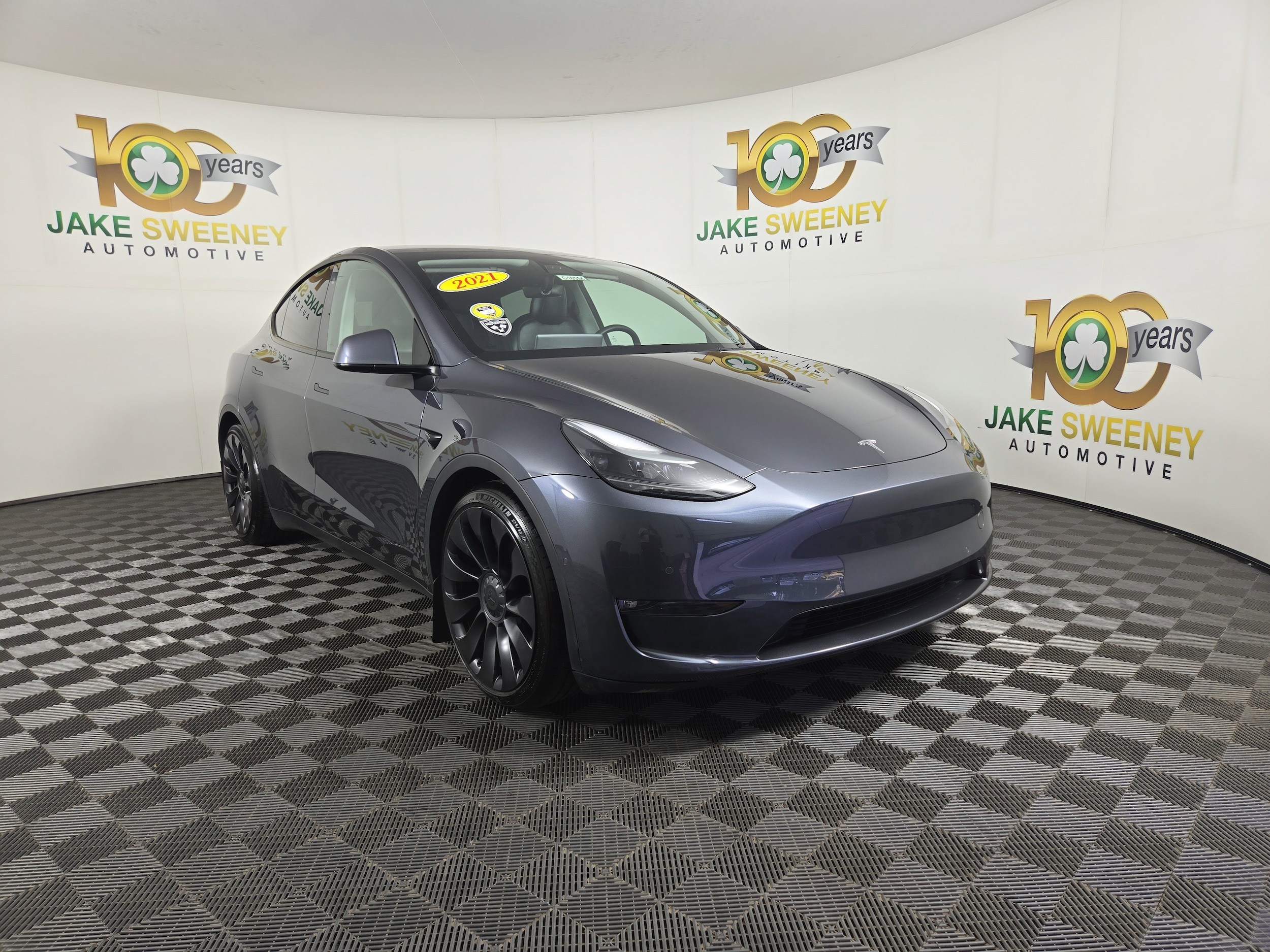 Used 2021 Tesla Model Y Performance with VIN 5YJYGDEF7MF225039 for sale in Northfield, Minnesota