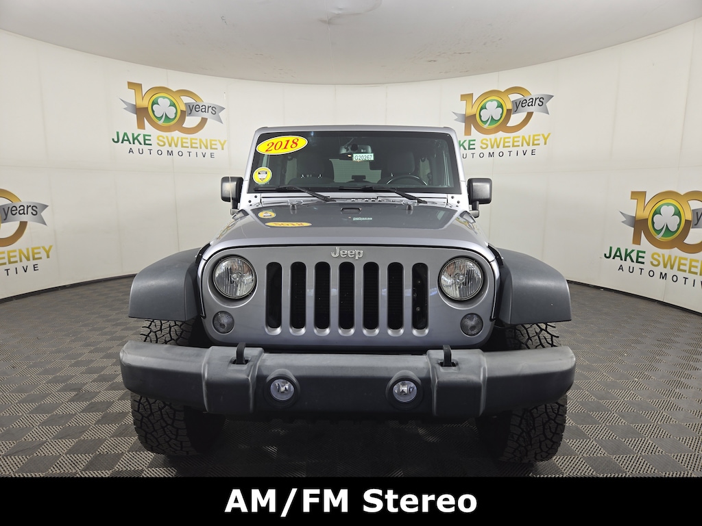 Used 2018 Jeep Wrangler JK Unlimited Sport S 4x4 SUV
