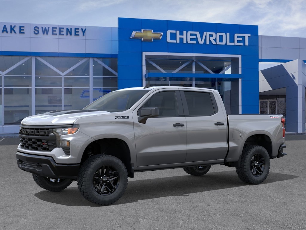 New 2026 Chevrolet Silverado 1500 Custom Trail Boss Truck