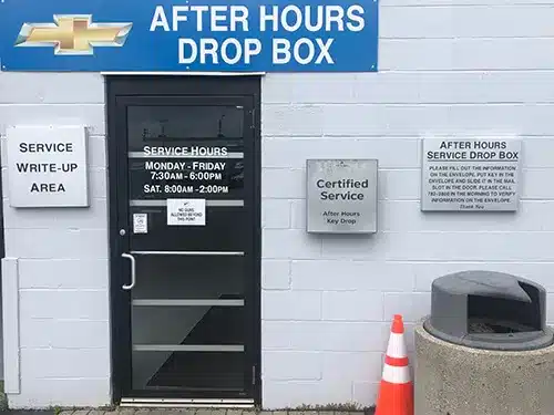 Drop Box Location