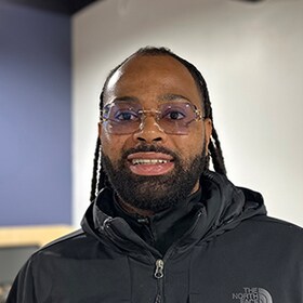 Staff member Raheem Burns from ID_815d570faf52