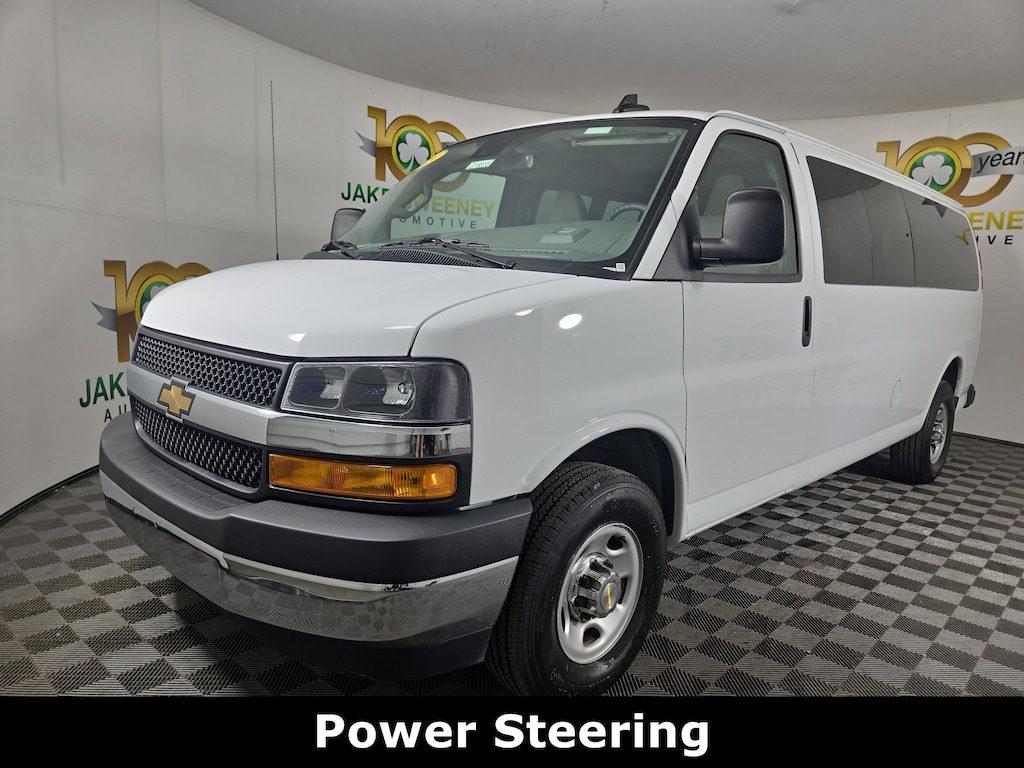 Used 2024 Chevrolet Express Passenger 3500 1LT Van Extended Passenger Van