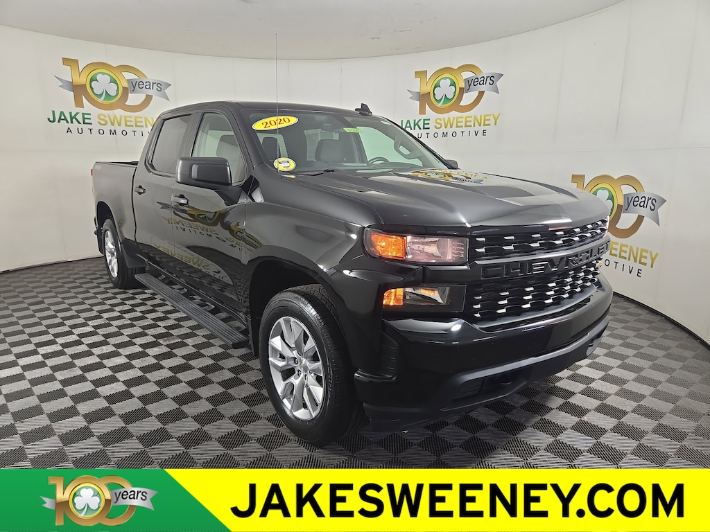 Used 2020 Chevrolet Silverado 1500 Custom Truck Crew Cab