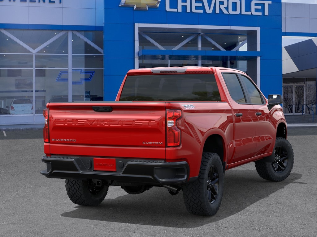 New 2026 Chevrolet Silverado 1500 Custom Trail Boss Truck