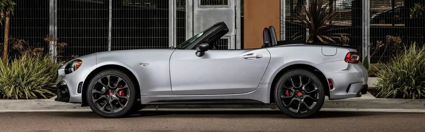 A white 2019 FIAT Spider