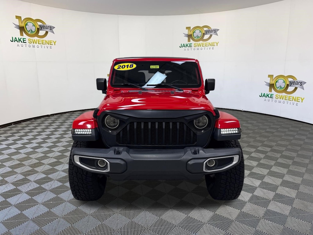 Used 2018 Jeep Wrangler Unlimited Sahara 4x4 SUV