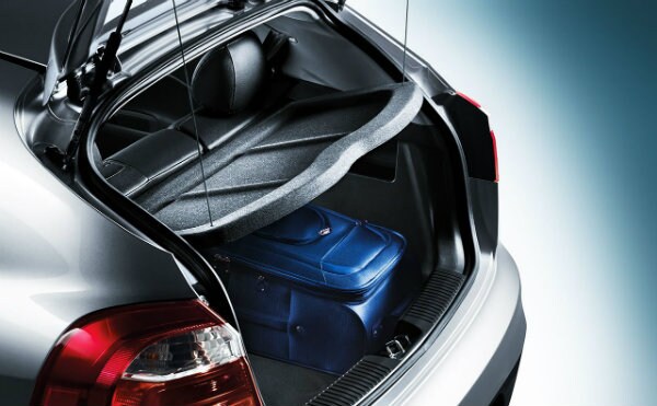 2016 KIA Rio 5-door cargo space