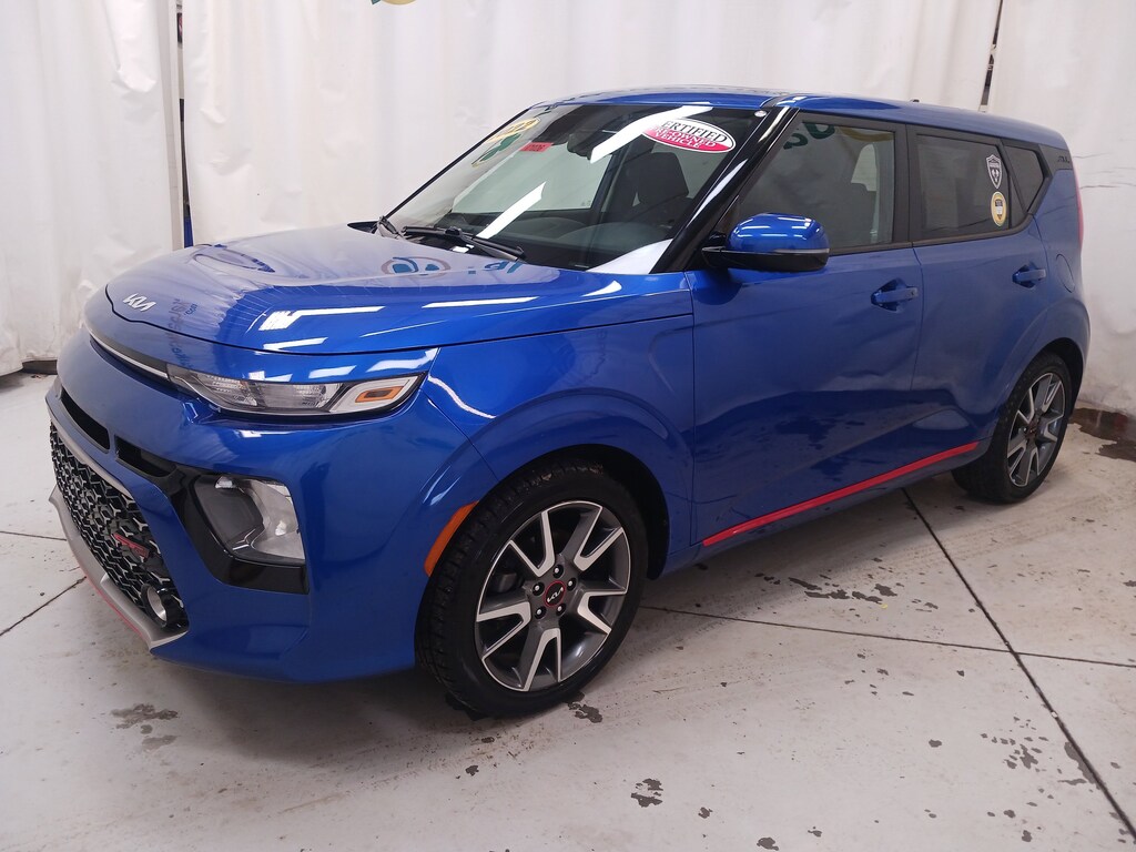 Certified 2022 Kia Soul GT-Line Hatchback