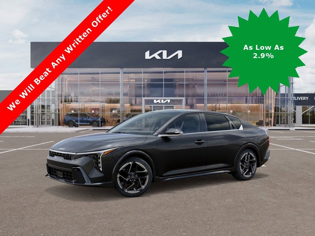 New 2025 Kia K4 GT-Line Sedan