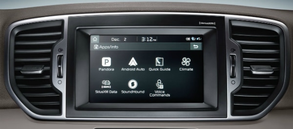 2017 KIA Sportage with UVO