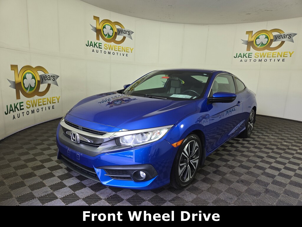Used 2018 Honda Civic EX-T CVT Coupe