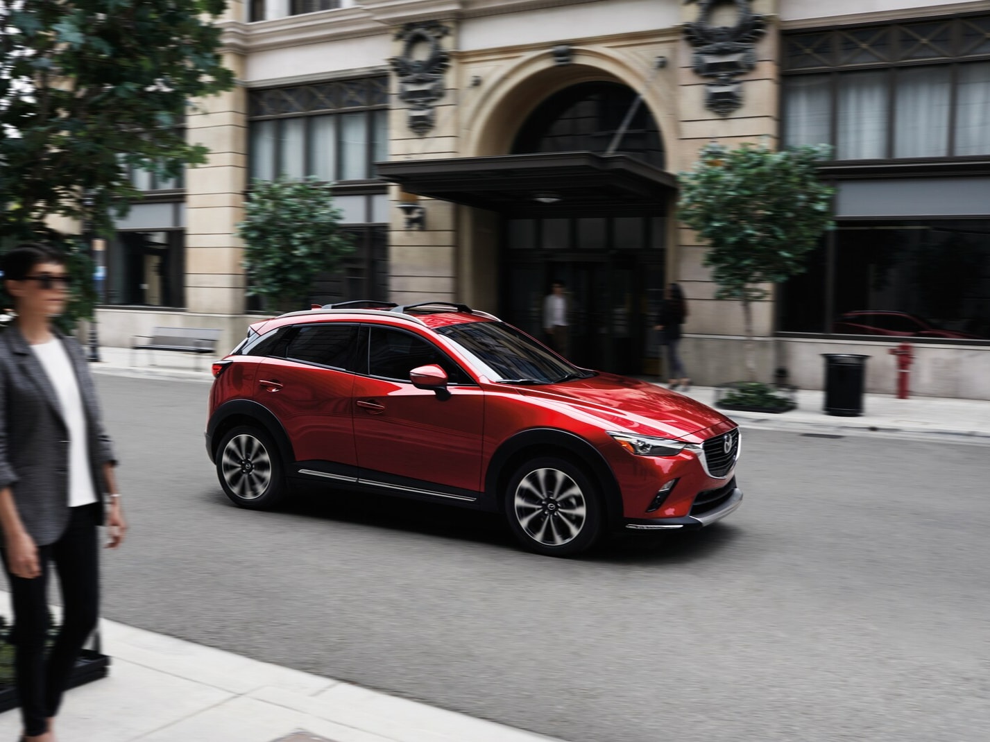 Mazda en acción
