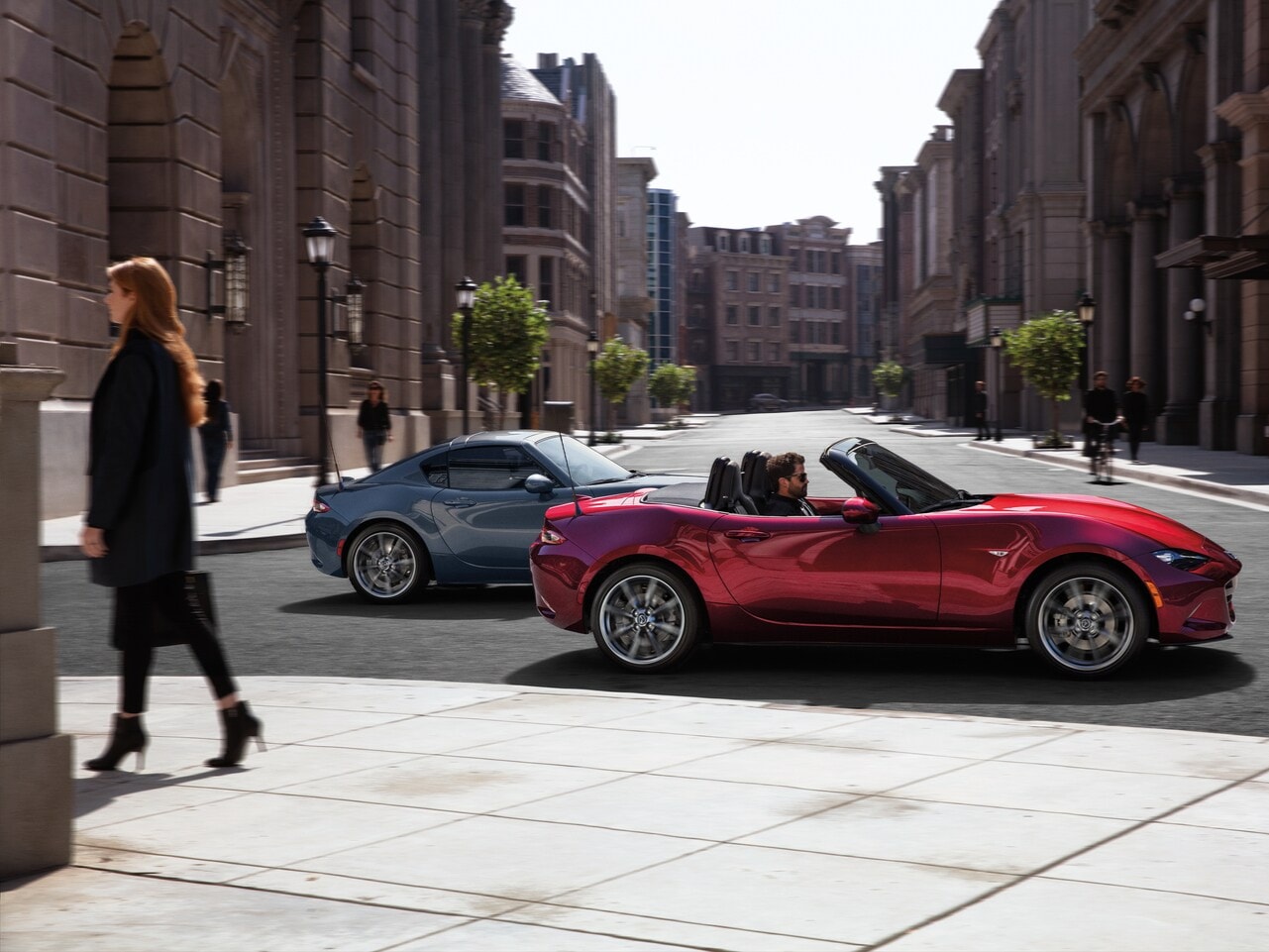 Mazda en acción