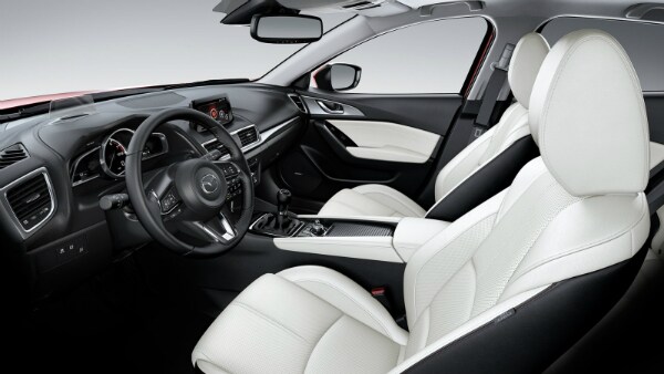2017 Mazda3 front seats
