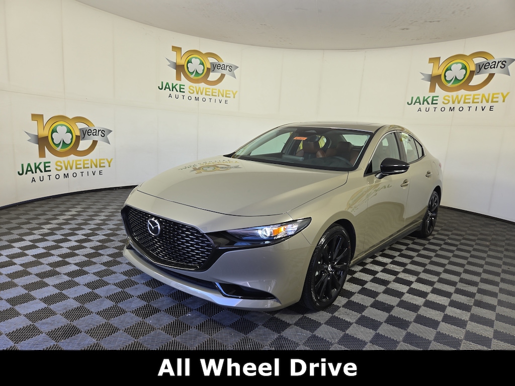 Certified 2024 Mazda Mazda3 Sedan 2.5 Carbon Turbo AWD Sedan