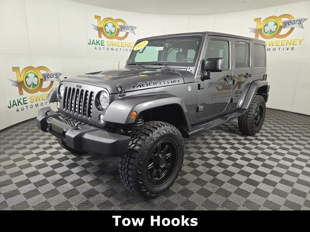 Used 2017 Jeep Wrangler JK Unlimited Sahara 4x4 SUV