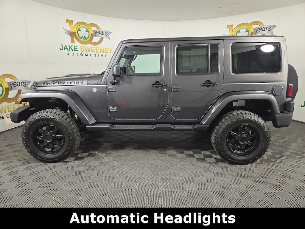Used 2017 Jeep Wrangler JK Unlimited Sahara 4x4 SUV