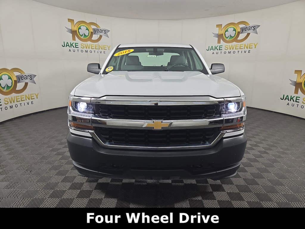 Used 2018 Chevrolet Silverado 1500 WT Truck Double Cab