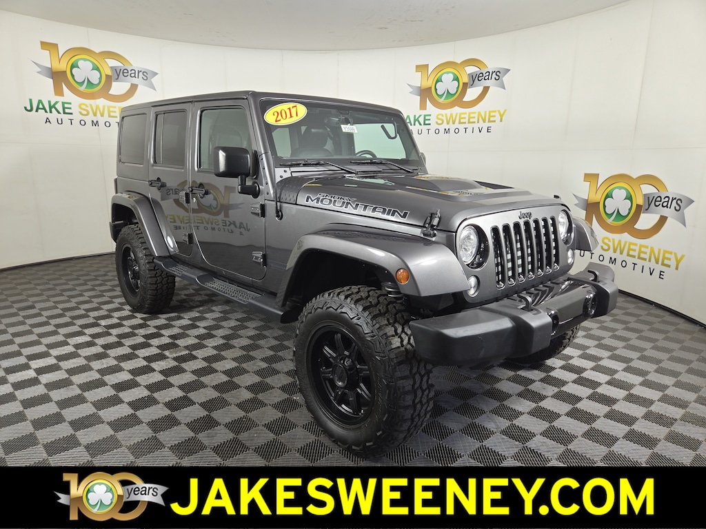 Used 2017 Jeep Wrangler JK Unlimited Sahara 4x4 SUV